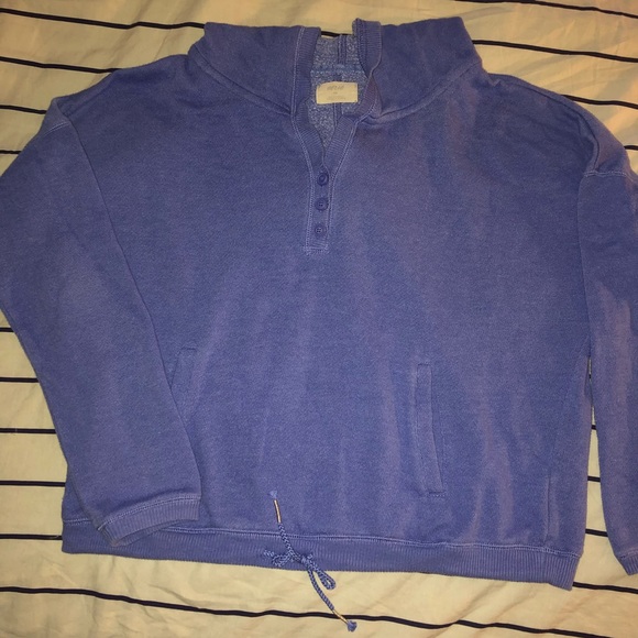 Aerie Periwinkle Hoodie - Picture 2 of 8